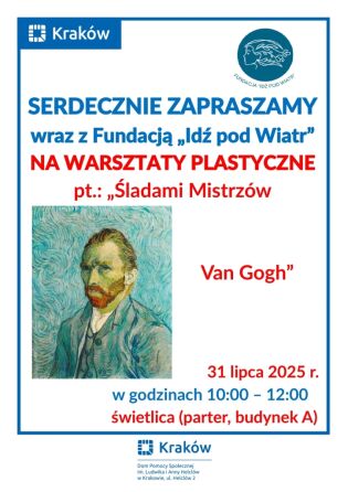 Śladami Mistrzów – inspiracje van Goghiem w DPS Helclów.