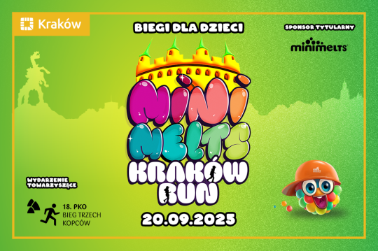 Trwają zapisy do zawodów Mini Melts Kraków Run 2025