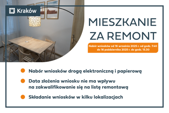Wystartowała kolejna edycja programu „Mieszkanie za remont”!