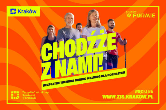 16 sierpnia trening nordic walking pod kopcem Krakusa