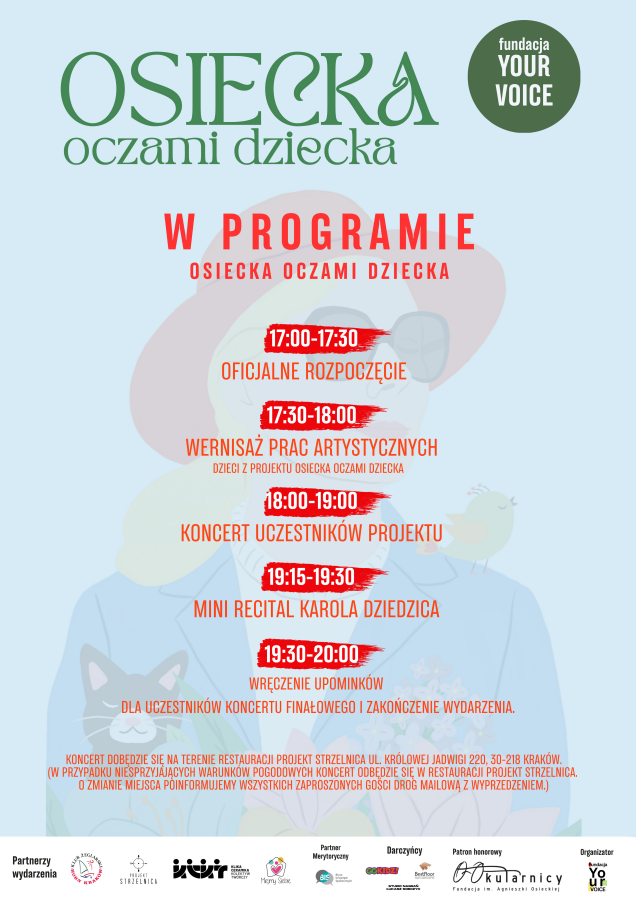 Osiecka oczami dziecka - plakat