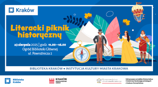 Literacki piknik historyczny w Bibliotece Kraków