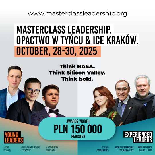 Nieśmiertelność i technologie – zaproszenie na Masterclass Leadership