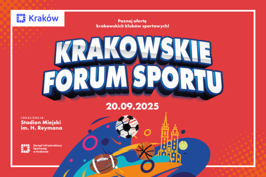 Wraca Krakowskie Forum Sportu – 20 września na Stadionie Miejskim im. Reymana