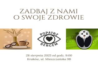 Zadbaj z nami o swoje zdrowie Fundacja Popatrz Sercem