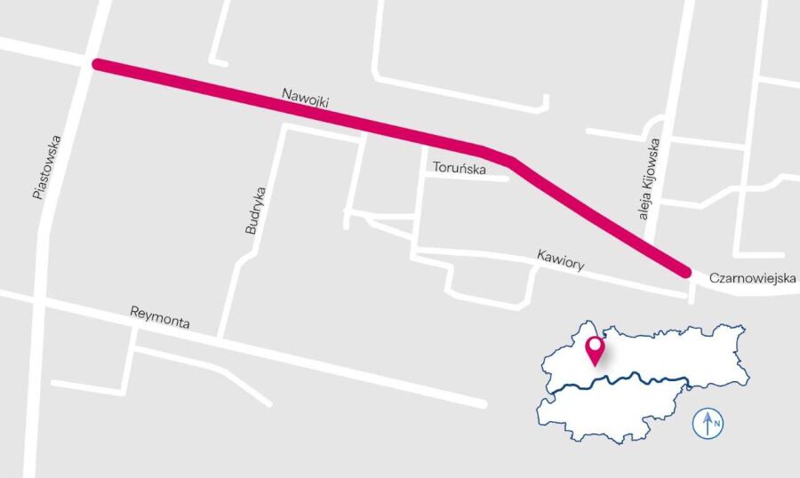 budowa drogi rowerowej ul. Nawojki
