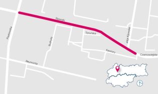 Rusza budowa drogi dla rowerów na ulicy Nawojki