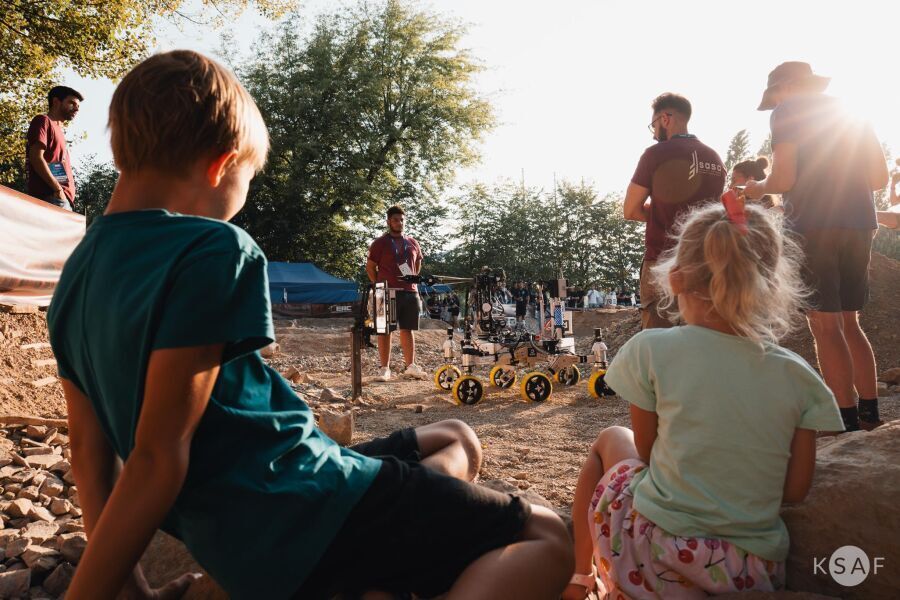 Die “European Rover Challenge” in Krakau: Mars-Rover zeigen, was sie können