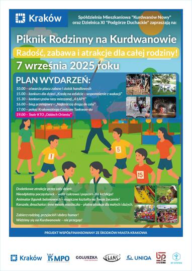 Piknik rodzinny na Kurdwanowie już 7 września