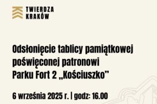 Tablica pamiątkowa prof. Bogdanowskiego, fort Kościuszko