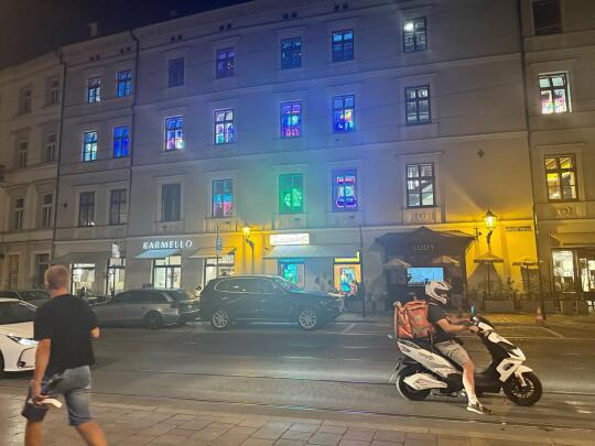 Kraków to nie Las Vegas, czyli brak zgody na nielegalne iluminacje