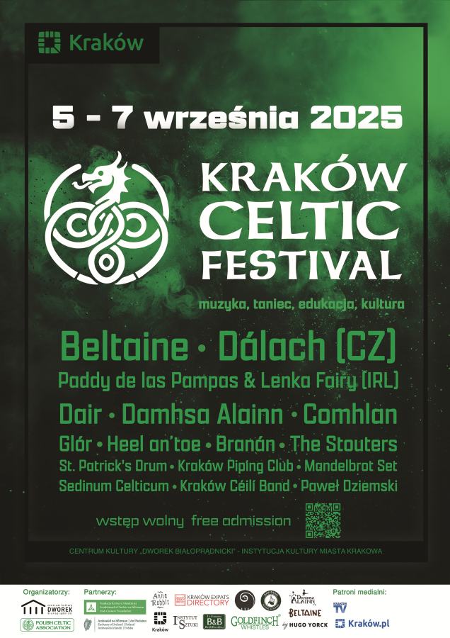 Kraków Celtic Festival 2025 plakat
