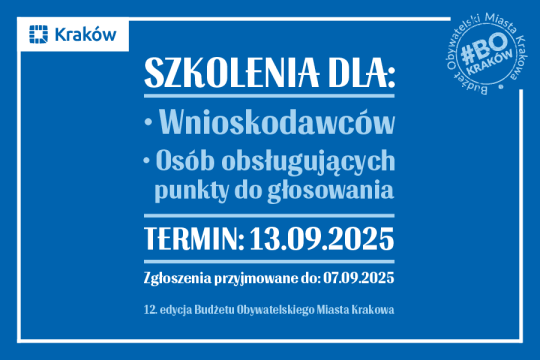 Budżet obywatelski 2025: zaproszenie na szkolenia