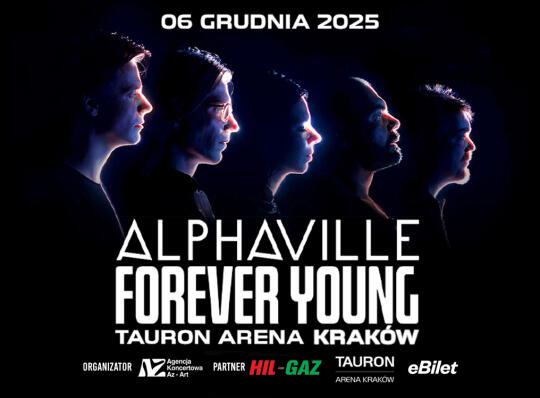 Alphaville zagra w grudniu w TAURON Arenie Kraków