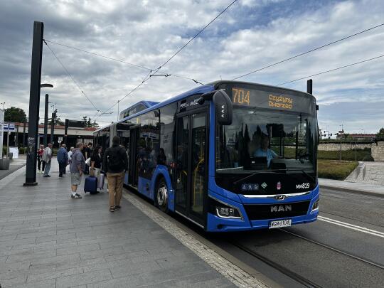Linia nr 704 powróciła na ulice Krakowa
