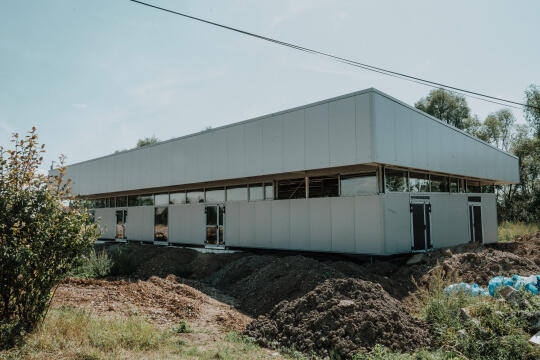 Trwa budowa kompleksu sportowego na os. Wolica