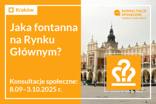 Jaka fontanna na Rynku Głównym? Konsultacje społeczne