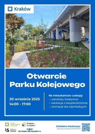 Już 20 września otwarcie parku Kolejowego