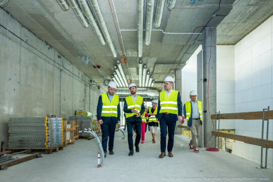 Centrum Muzyki: prezydent Aleksander Miszalski obejrzał postęp prac