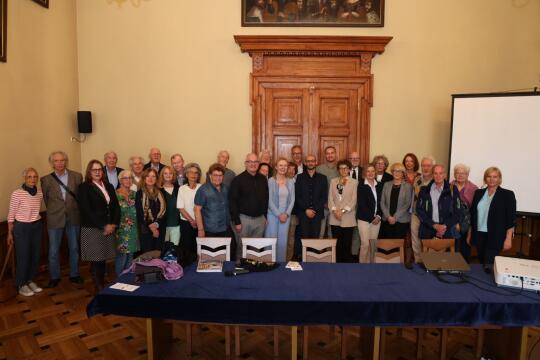 Besuch des Freundeskreises Frankfurt-Krakau im Stadtamt Krakau