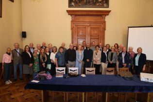 Besuch des Freundeskreises Frankfurt-Krakau im Stadtamt Krakau