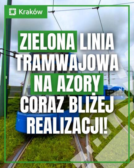 Linia tramwajowa na Azory bardziej zielona. Kultowa górka ocaleje