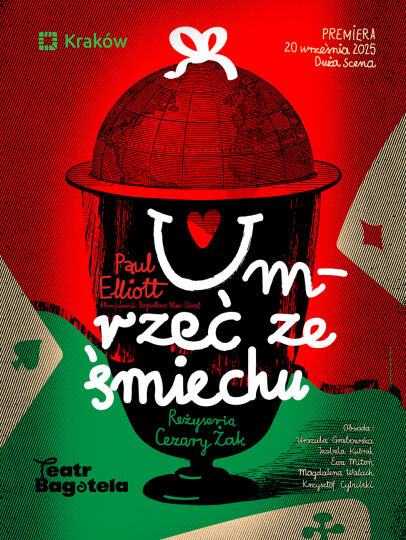 „Umrzeć ze śmiechu” – nowa premiera Teatru Bagatela