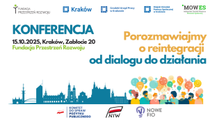 „Porozmawiajmy o reintegracji — od dialogu do działania”,. Fot. Fundacja Przestrzeń Rozwoju