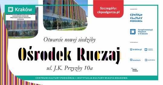 Nowa siedziba Ośrodka Ruczaj zostanie otwarta dla mieszkańców