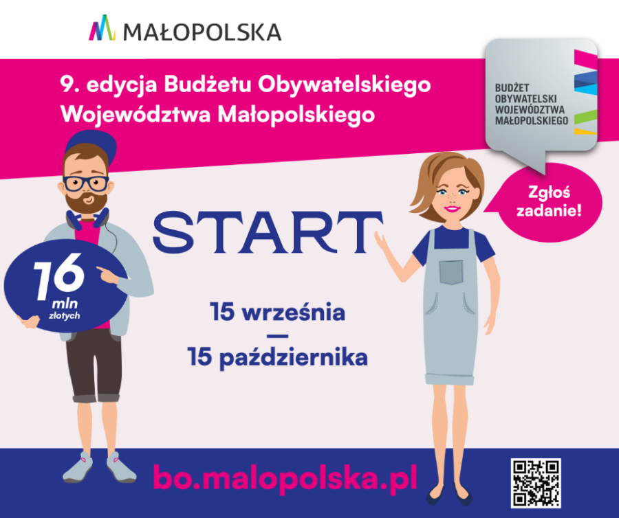 9. edycja Budżetu Obywatelskiego Województwa Małopolskiego