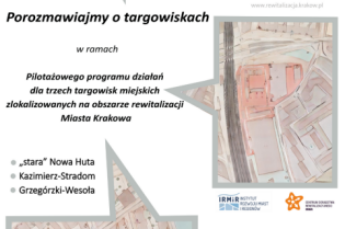 Porozmawiajmy o targowiskach – ankieta dla mieszkańców Krakowa