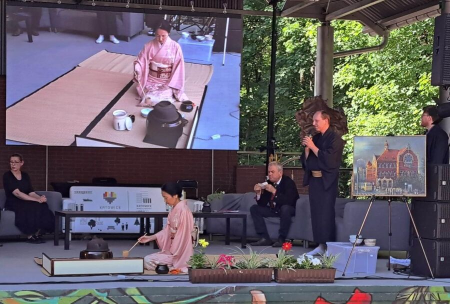 Ceremonia herbaty w Katowicach
