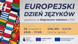 Instytut Polityk Publicznych zaprasza na debatę online pt. „Czy warto znać języki obce, pracując w Unii Europejskiej?”