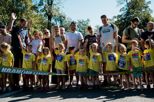 Blisko 2300 dzieciaków pobiegło w Mini Melts Kraków Run