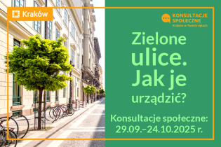 Niebawem ruszają konsultacje: Zielone ulice – jak je urządzić?