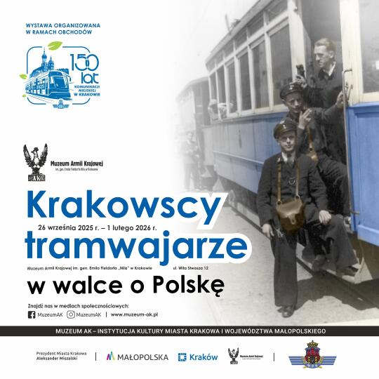 „Krakowscy tramwajarze w walce o Polskę” – wernisaż wystawy