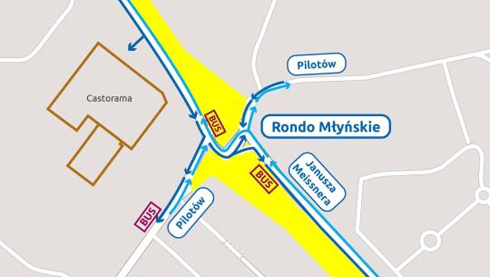 Tramwaj do Mistrzejowic: nowa organizacja ruchu na ul. Pilotów