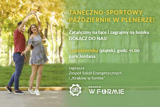 Taneczne przedpołudnie w parku Jordana