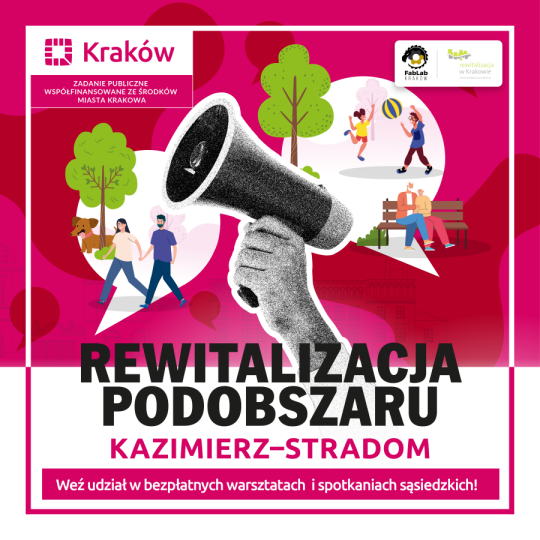 Jesień z ambasadorem rewitalizacji na podobszarze Kazimierz–Stradom