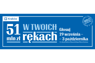 3 października, kończy się głosowanie w Budżecie Obywatelskim Miasta Krakowa 2025.