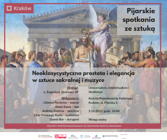 „Pijarskie spotkania ze sztuką” – zaproszenie na koncert
