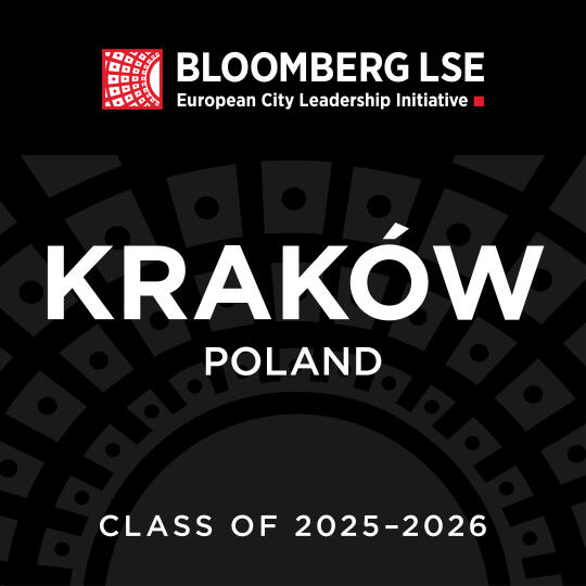 Prezydent Krakowa członkiem elitarnego programu Bloomberg LSE European City Leadership