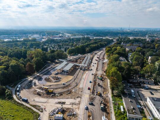 Wyłączenie ruchu tramwajowego do przystanku „Jarzębiny”