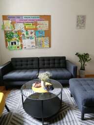 nowe, odświeżone wnętrze sali co-workingowej