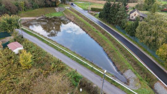 Nowy system odwadniający przy ul. Burzowej