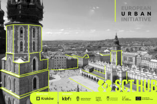 SCT HUB grafika pozioma logotypy