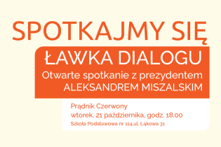 „Ławka dialogu” na Prądniku Czerwonym