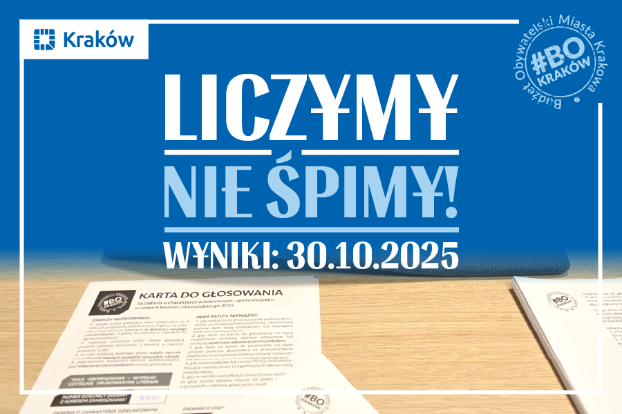 Liczymy głosy! Już wkrótce poznamy wyniki Budżetu Obywatelskiego 2025