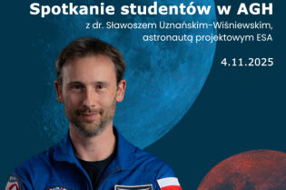 Sławosz Uznański-Wiśniewski – spotkanie w AGH