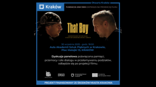 „Sprawiedliwość naprawcza przez film i dialog – pokaz filmu That Boy w Krakowie” w 